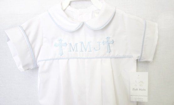Baby Boy Baptism Outfit | Toddler Boy Christening Outfit  292684 - product images  of 