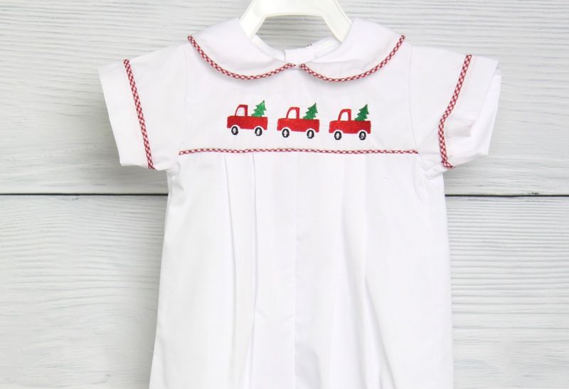 First Christmas Baby Boy,  Christmas Romper Boy, Boy Christmas Clothes 293720 - product images  of 