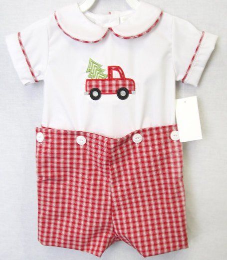 Toddler Boy Christmas Outfit | Baby First Christmas Outfit | Zuli Kids 292675 - product images  of 