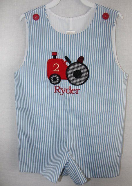 Tractor Birthday Party, Cake Smash Outfit Boy, Cake Smash Outfit 291963 - product images  of 