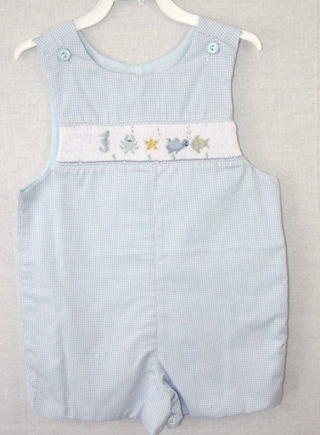 Smocked Clothing Boy, Baby Clothes Smocked, Zuli Kids 412130-A130 - product images  of 