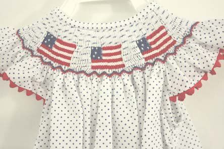 4th of July Outfit, Fourth of July Dresses, Zuli Kids 412392 - AA051 - product images  of 