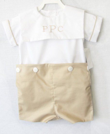 Baby Boy Baptism Outfit, Baby Boy Christening Outfit  292478 - product images  of 