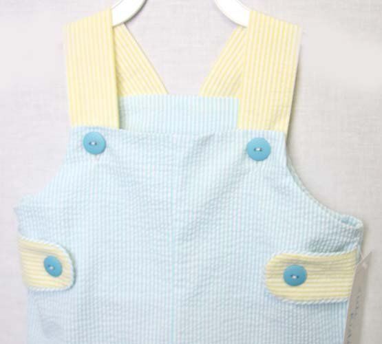 Toddler Boy Romper, Baby Boy Easter Outfit, Baby Boy Clothes 292770 - product images  of 