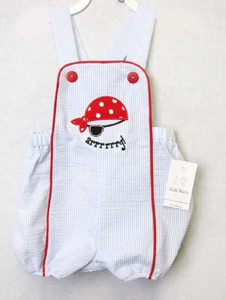 Baby Boy Romper, Pirate Birthday Party, Zuli Kids 292489 - product images  of 