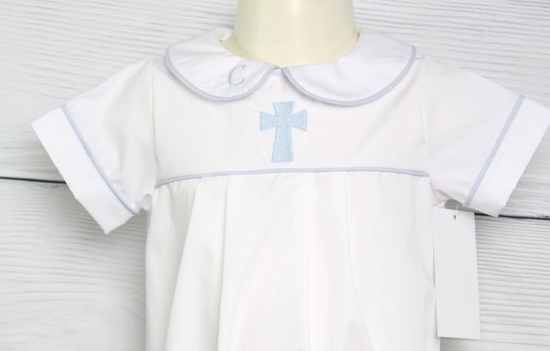 Baby Boy Baptism Outfit, Baby Boy Blessing Outfit, Zuli Kids291872 - product images  of 