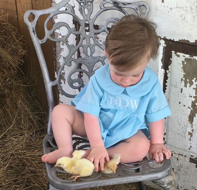Baby Boy Easter Outfit, Baby Boy Bubble Romper, Zuli Kids 291967 - product images  of 
