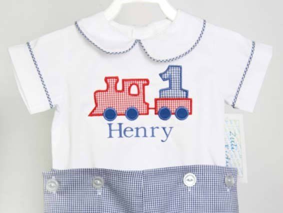 Train Birthday Party, Cake Smash Outfit Boy, Zuli Kids 292917 - product images  of 