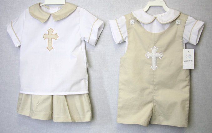 Boys Baptism Outfit, Baby Boy Christening Outfit, Zuli Kids 292627 - product images  of 