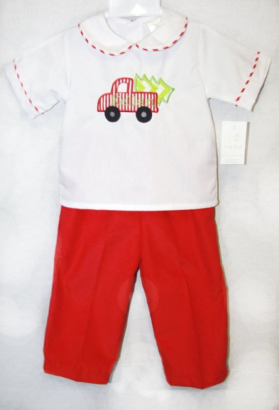 Toddler Boy Christmas Outfit, Matching Christmas Outfits for Siblings, Zuli Kids 292720 - product images  of 