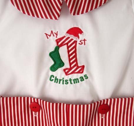 Baby Boy Christmas Outfit, Baby's First Christmas Outfit, Zuli Kids 291881 - product images  of 