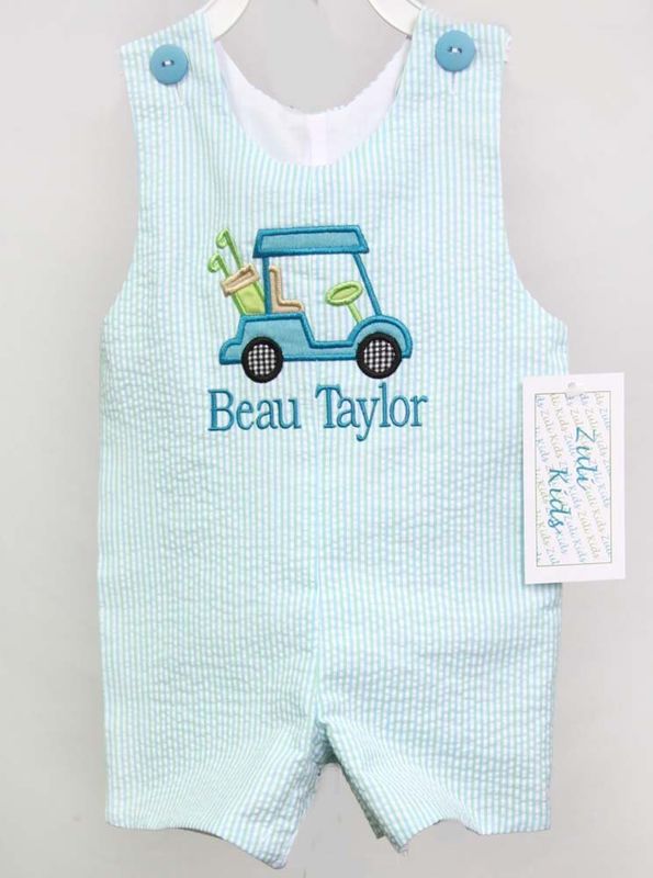 Baby Golf Outfit, Hole in One First Birthday, Zuli Kids 292432 - product images  of 