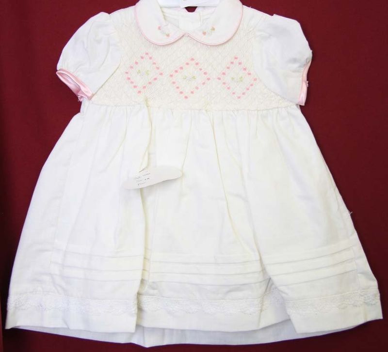 Baby Girl Easter Outfit, Smocked Easter Dress, Zuli Kids 412542 - CC045 - product images  of 