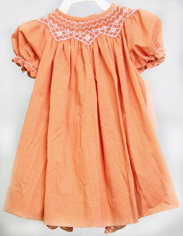 Baby Girl Thanksgiving Dress, Baby Girl Fall Dresses, Zuli Kids412727 -DD122 - product images  of 