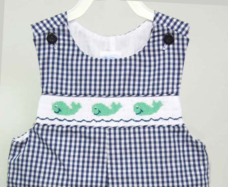 Whale Baby Clothes, Smocked Baby Boy Clothes, Zuli-kids 412781 - DD173 - product images  of 