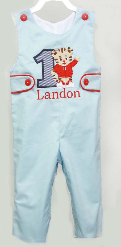 Baby Boy First Birthday Outfit, Tiger Birthday, Zuli Kids 292794 - product images  of 