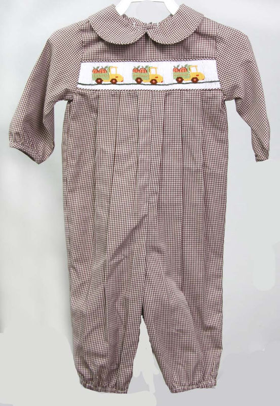 Baby Boy Thanksgiving Outfit, Baby Boy Fall Outfits, Zuli Kids 412819-DD201 - product images  of 