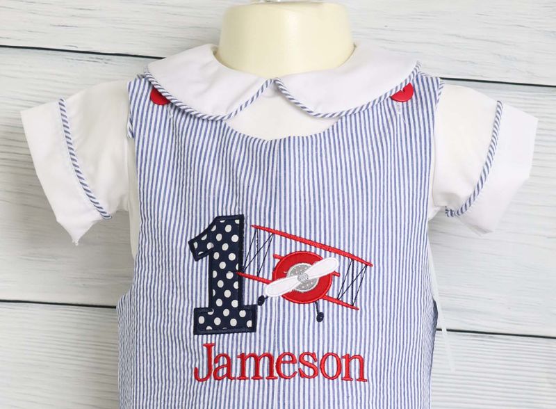 Baby Boy First Birthday Outfits, 1st Birthday Boy Outfit, Airplane Birthday 292931 - product images  of 