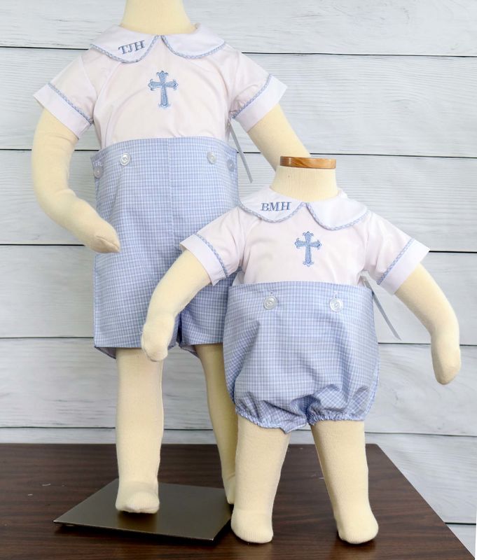 Baby Boy Baptism Outfit, Baby Boy Christening Outfit, Newborn Boy Coming Home Outfit 293585 - product images  of 