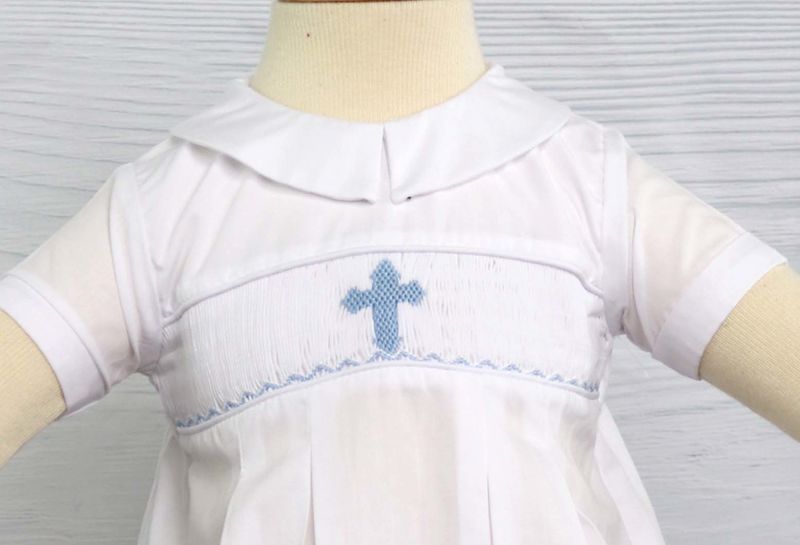 Baby Boy Christening Outfit, Boys Baptism Outfit, Zuli Kids 412721 DD115 - product images  of 