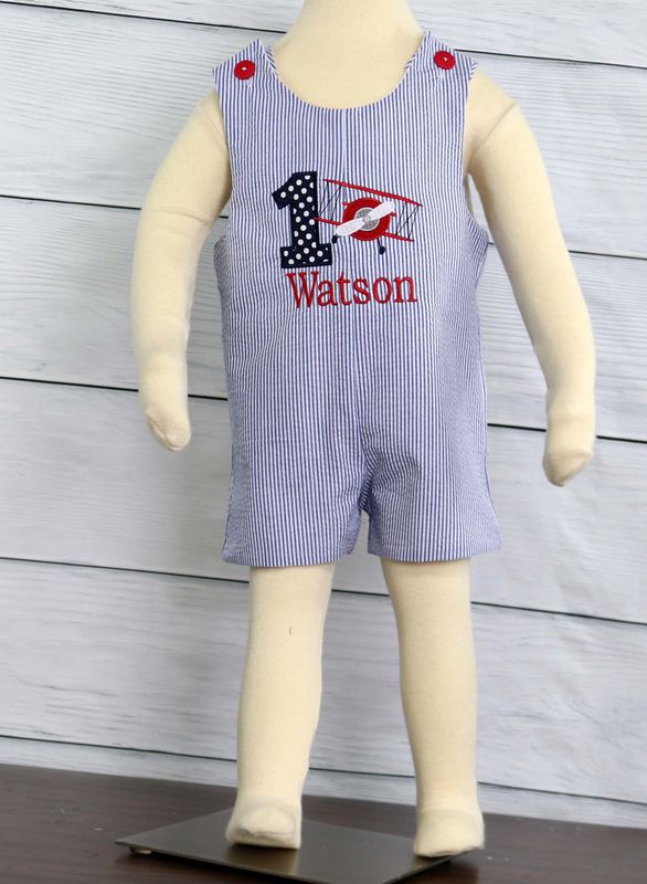 Baby Boy First Birthday Outfits, 1st Birthday Boy Outfit, Airplane Birthday 292931 - product images  of 