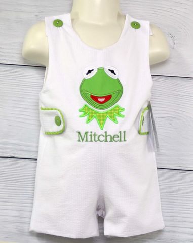 Frog,Birthday,Party,,Cake,Smash,Outfit,,Zuli,Kids,292608,Baby Boy Clothes - KERMIT THE FROG - FROG BIRTHDAY SHIRT - BIRTHDAY OUTFITS FOR BABY | BOYS FIRST BIRTHDAY | FIRST BIRTHDAY OUTFIT | BABY BOY BIRTHDAY ROMPERS