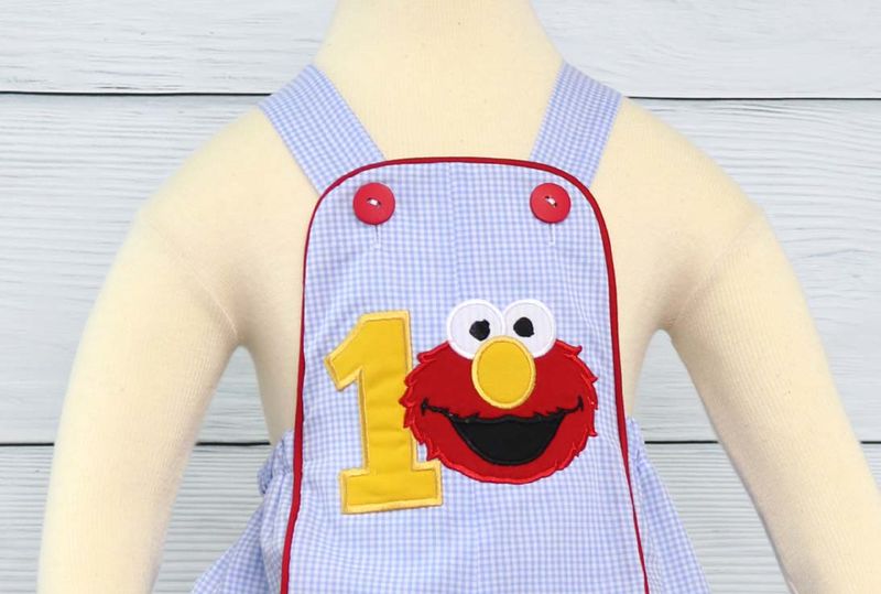 Baby Boy First Birthday Outfit, Elmo 1st Birthday, Zuli Kids  293033 - product images  of 