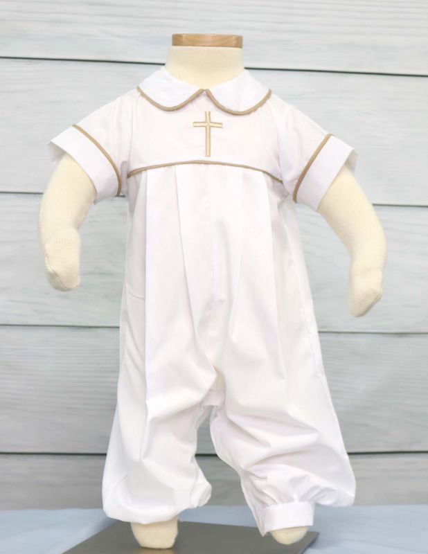 Baby Boy Christening Outfit, Baby Boy Baptism Outfit, Zuli Kids 292973 - product images  of 