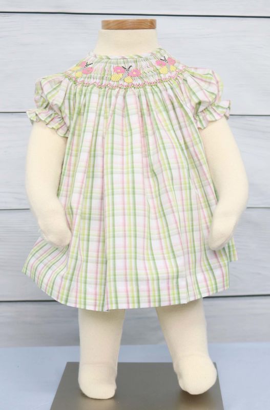 Smocked Baby Clothes |Smocked Clothing for Girls 412115 -A115 - product images  of 