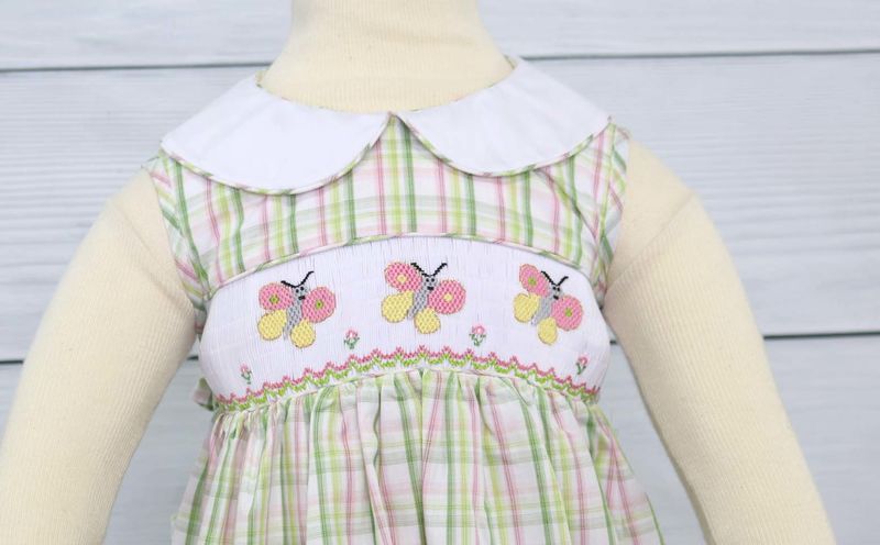 Smocked Dresses | Smocked Clothing | Girls Smocked Dresses 412103-A103 - product images  of 