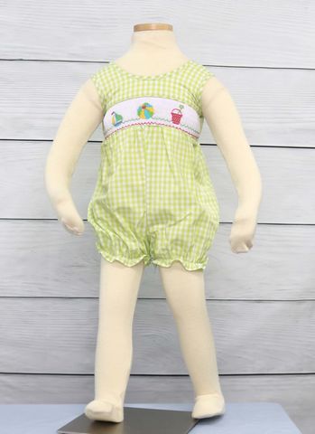 Baby,Girl,Onesies,,Bubbles,,Smocked,Clothes,412064,-A058,Baby Girl Onesies, Baby Bubbles, Infant Girl Clothes, Baby Girl Bubble - Baby Girl Romper - Baby Girl Clothes - Baby Bubble Suit - Smocked romper - Smocked  bubble - Beach Portrait