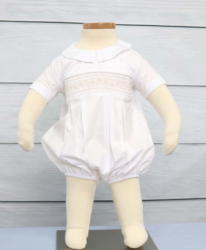 Baby Boy Baptism Outfit, Baby Boy Christening Outfit, Zuli Kids 412858 -DD102 - product images  of 