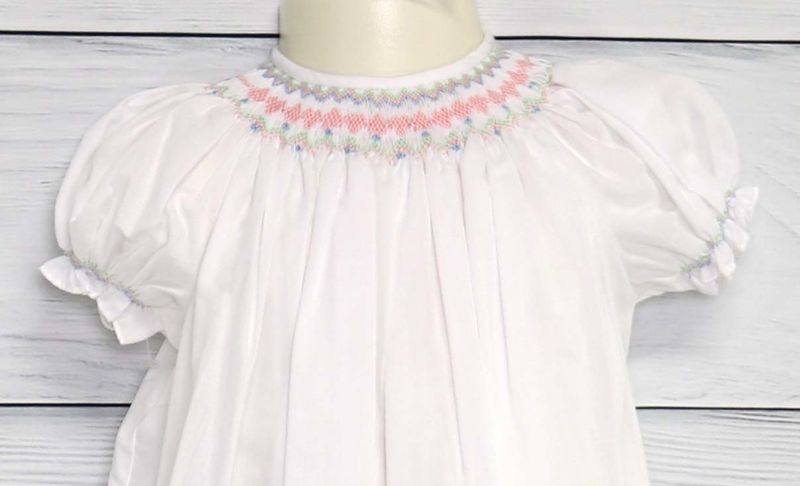 Smocked Dresses | Smocked Clothing | Smocked Baby Dresses 412147-A147 - product images  of 