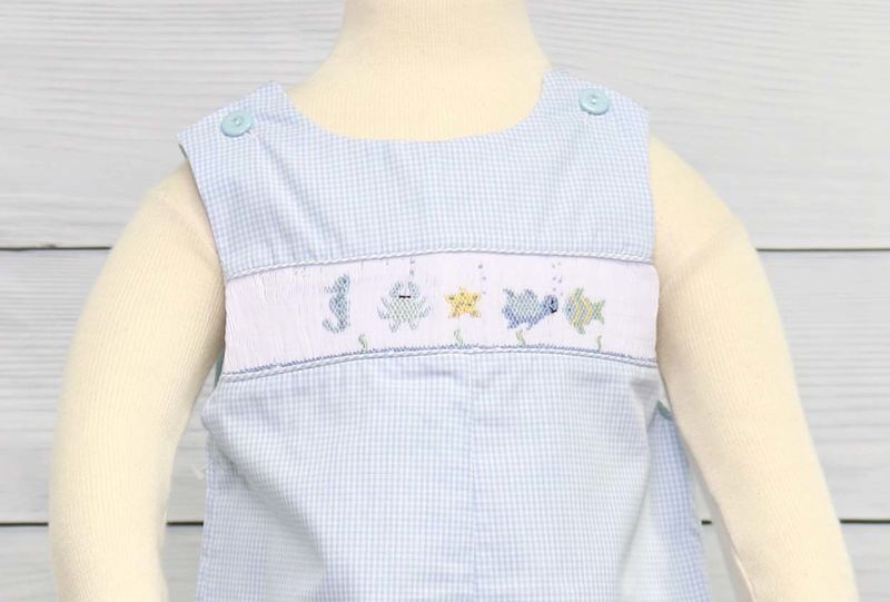 Smocked Clothing Boy, Baby Clothes Smocked, Zuli Kids 412130-A130 - product images  of 