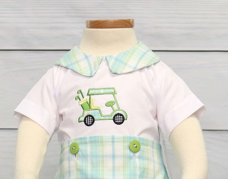 Baby Golf Clothes, Baby Boy Golf Outfit, Baby Boy Rompers 292160 - product images  of 