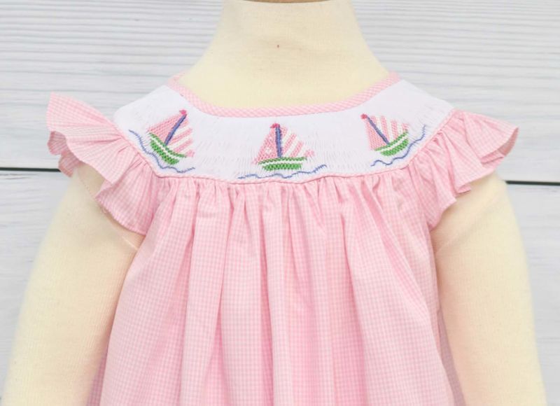 Smock Dresses, Smocked Baby Clothes 412511 -BB053 - product images  of 