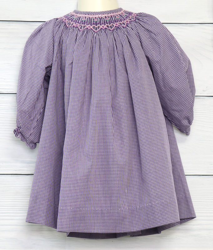 Smocked Dresses Toddler Girl, Smocked Dresses Baby Girl,  Fall Smocked Dress 412260 -AA126 - product images  of 