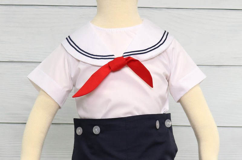 Baby Sailor Outfit, Nautical Clothing, Zuli Kids 291760 - product images  of 