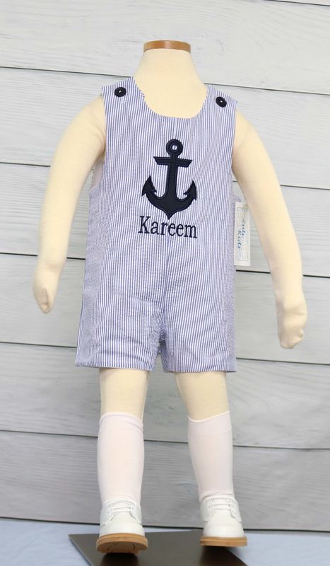 Baby Boy Sailor Outfit, Baby Boy Jon Jon, Zuli Kids 292972 - product images  of 