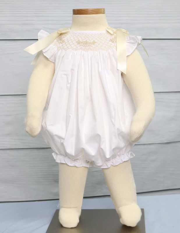 Smocked Bubble, Baby Girl Smocked Bubble, Zuli Kids 412864 -DD240  - product images  of 