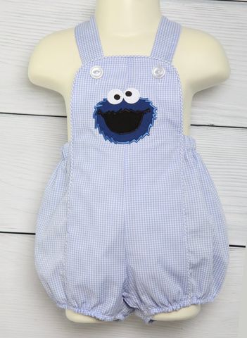 Baby,Cookie,Monster,Outfit,,Zuli,Kids,Clothing,292343,Baby Sunsuit, baby cookie monster, Zuli Kids,Sun Suits,Baby_Boy_Clothes, Baby_Boy_Sunsuit, Baby_Bubble, Baby_Bubble_Romper, Baby_Bubble_Suit, Baby_Clothes, Boy_Bubble_Romper, Cookie Monster 1st Birthday Clothes, Cookie Monster Birthday Clothes