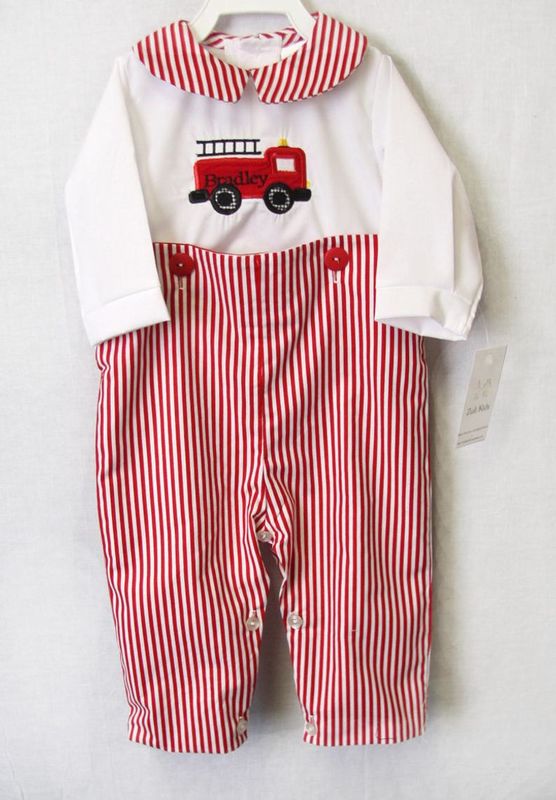 Firetruck Birthday Party, Baby Boy Fall Outfits, Zuli Kids 292348 - product images  of 