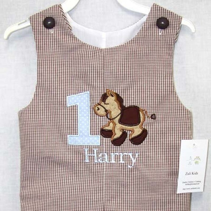 First Birthday Outfit Boy, Horse Birthday Party 292271 - product images  of 