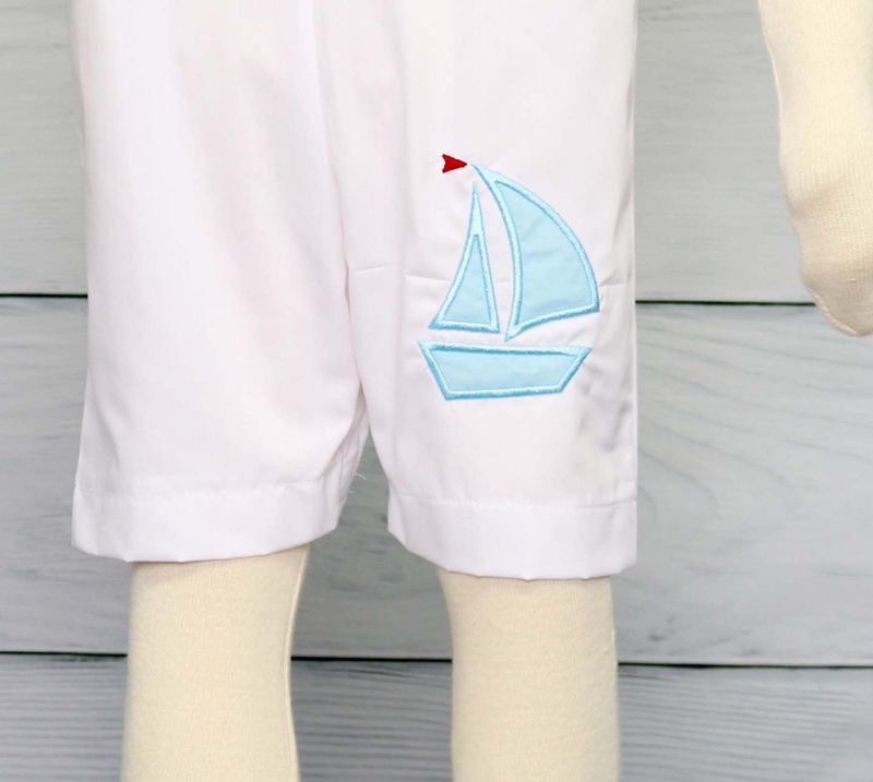 Baby Boy Sailor Outfit, Nautical Baby Clothing 292294 - product images  of 