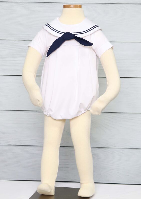 Sailor Outfit, Baby Boy Nautical Clothing, Baby Boy Sailor Outfit 291930 - product images  of 