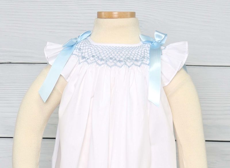 Flower Girl Dresses for Toddlers, Smocked Dresses, Zuli Kids DD238 - product images  of 