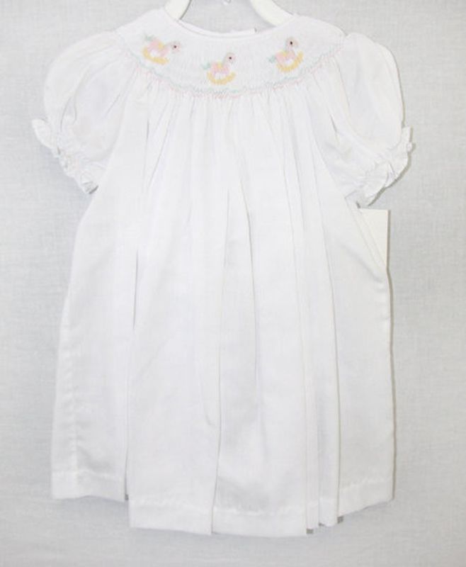 White Dresses for Girls, White Baby Dress, Toddler White Dress 412058 - A048 - product images  of 