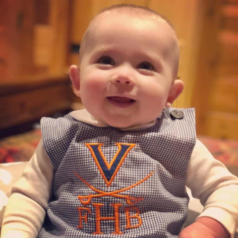 Baby,Football,Outfit,|,University,of,Virginia,Cavaliers,Boy,Clothes,Sports,Shirt,292672,Children,Bodysuit,Baby_Football_Outfit,West_Virginia,Mountaineers,Football_Baby_boy,Baby_Boy_clothes,Sports_Shirt,Spots_Baby,WVA,Baby_Jon_Jon,Virginia_Cavaliers,Baby_Boy_Football,Football_Boy_Outfit,Poly Cotton Fabric