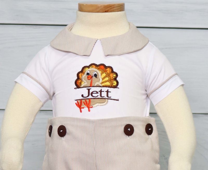 Baby Boy First Thanksgiving Outfit, Boys Thanksgiving Outfit 291880 - product images  of 