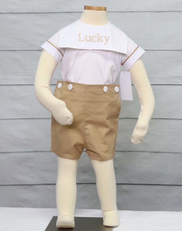 Baby Boy Baptism Outfit, Baby Boy Christening Outfit  292478 - product images  of 